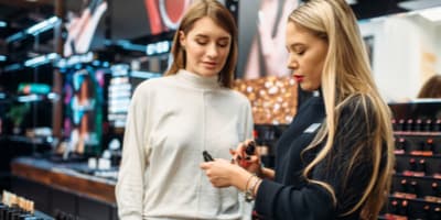 makeup sales
