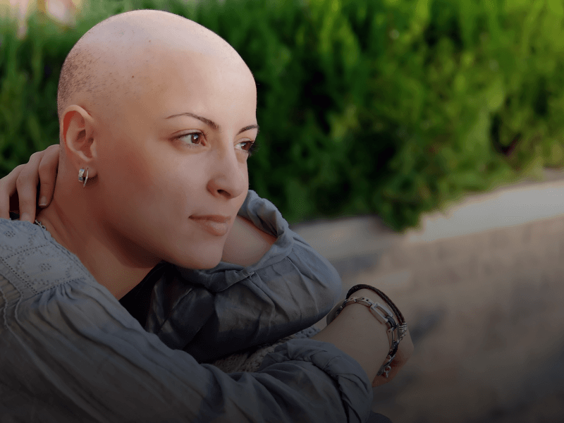 cancer survivor smiling